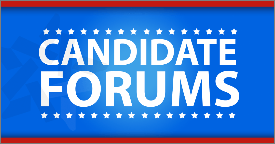 Candidate Forum Button