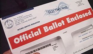 Mail in ballot image